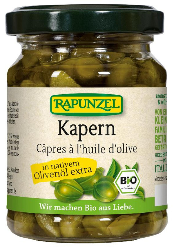 Produktfoto zu Kapern in OLIVENÖL, 120g