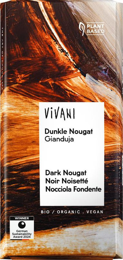 Produktfoto zu Vivani "Dunkle Nougat" 80g