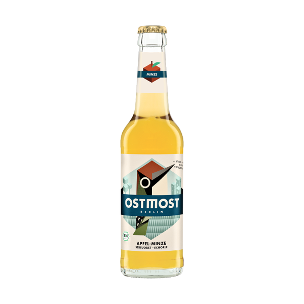 Produktfoto zu Ostmost Apfel Minze Schorle