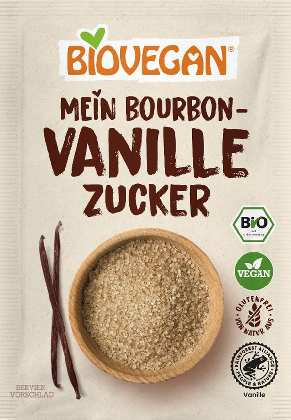 Produktfoto zu Biovegan Vanillezucker 4 x 8g