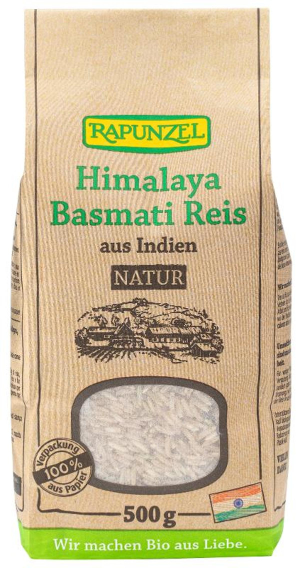 Produktfoto zu Basmatireis natur, 500g