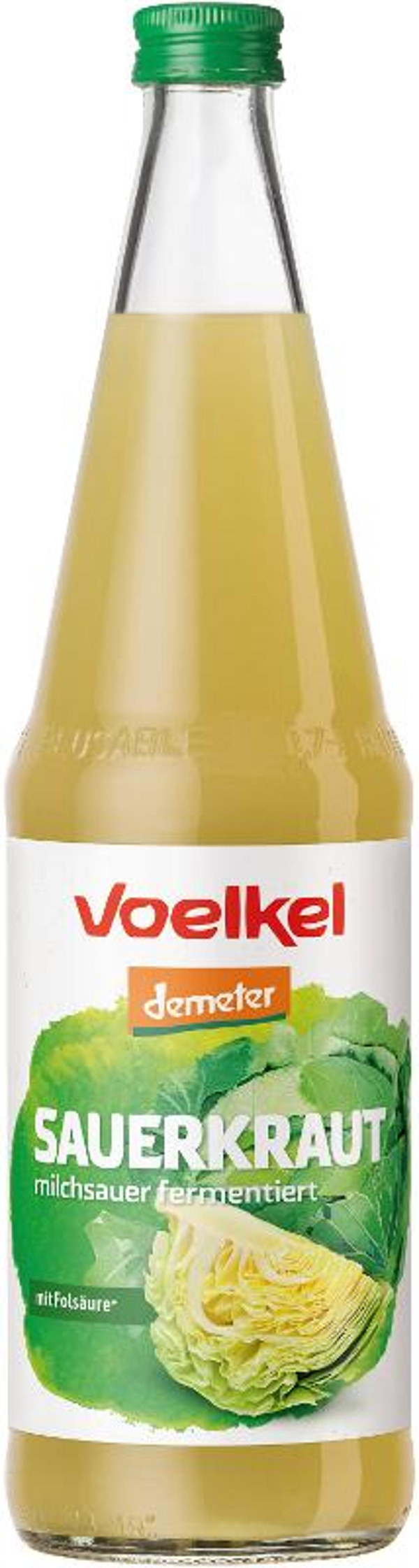 Produktfoto zu Sauerkrautsaft milchsauer 0,7l
