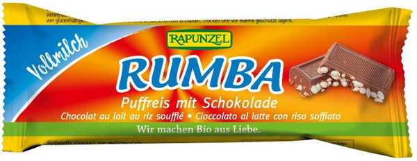 Produktfoto zu Puffreis mit Schokolade, 50g