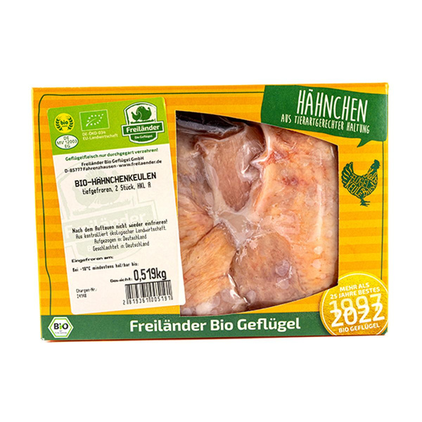 Produktfoto zu TK Hähnchenkeule 2 Stück