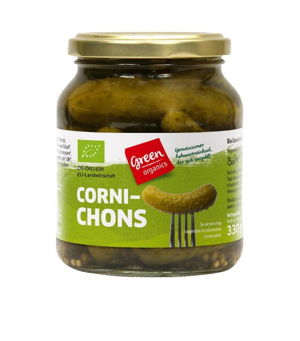 Produktfoto zu GREEN Cornichons 330g ATG 190g