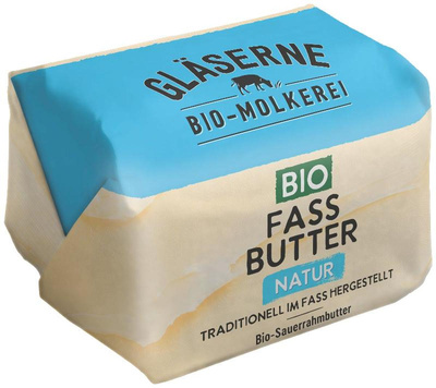 Produktfoto zu Faßbutter Sauerrahm, 250g