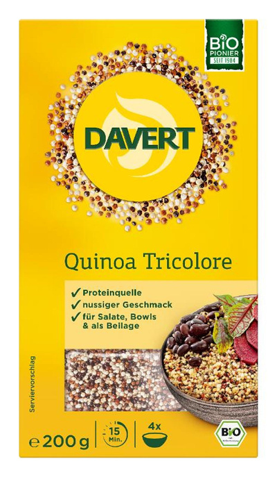 Produktfoto zu Quinoa TRICOLORE 200g