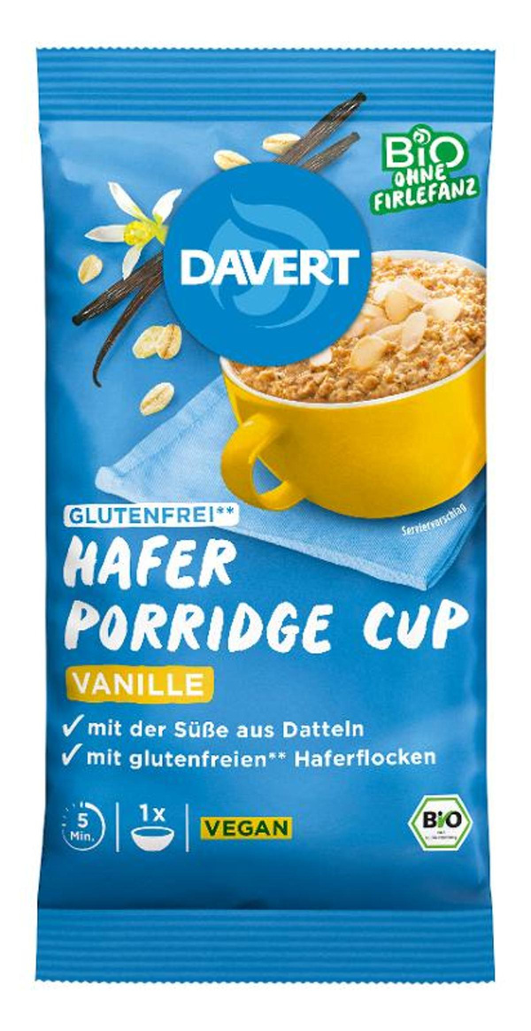Produktfoto zu Porridge Cup Vanille 65g
