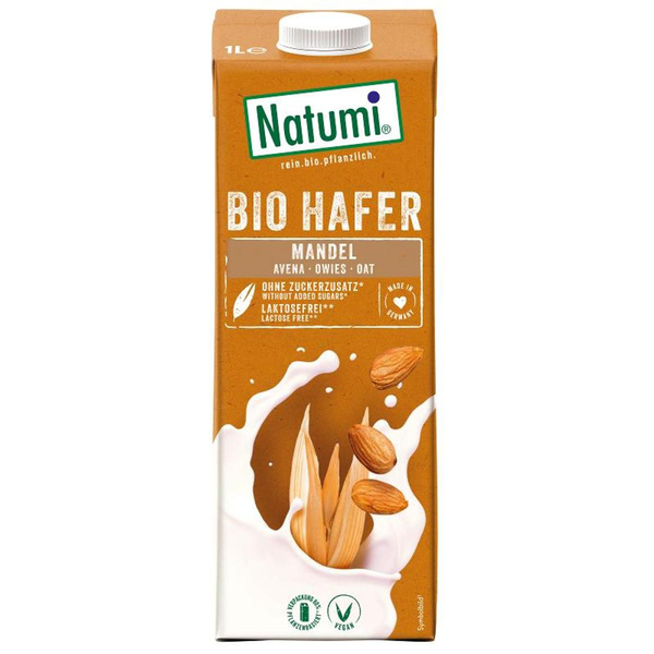 Produktfoto zu NATUMI Haferdrink Mandel 1Ltr
