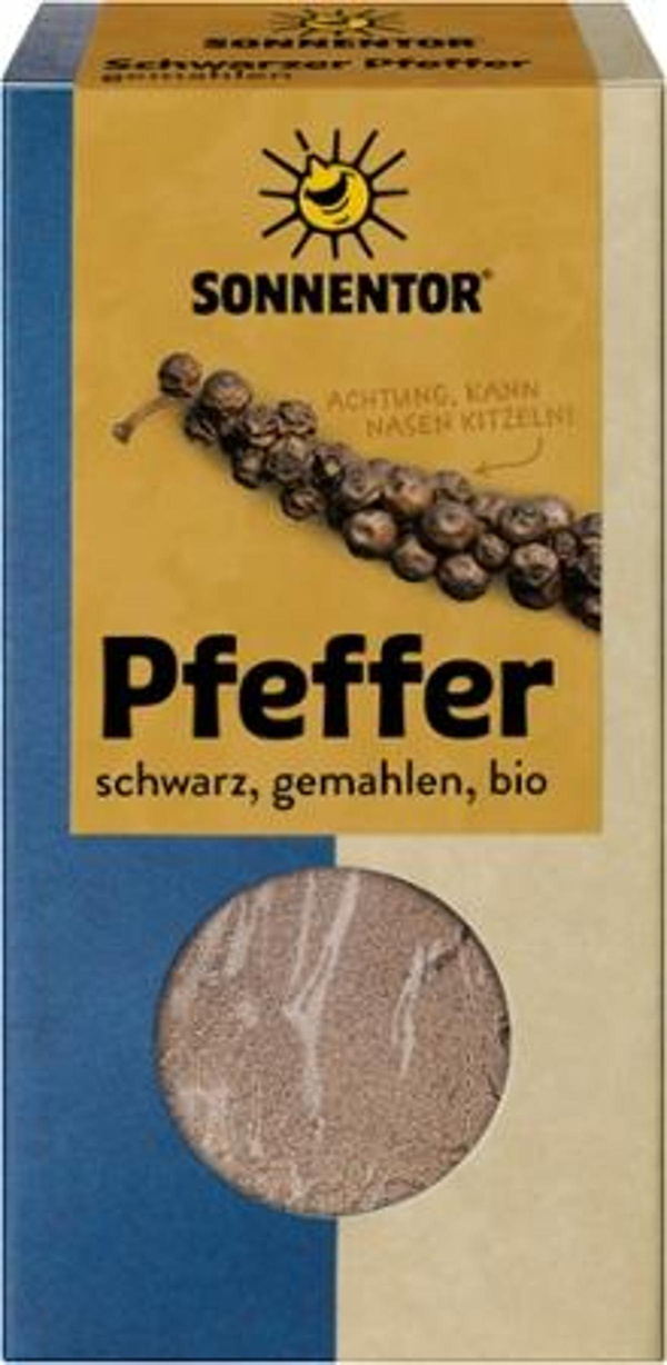 Produktfoto zu ST Pfeffer schwarz,gemahlen