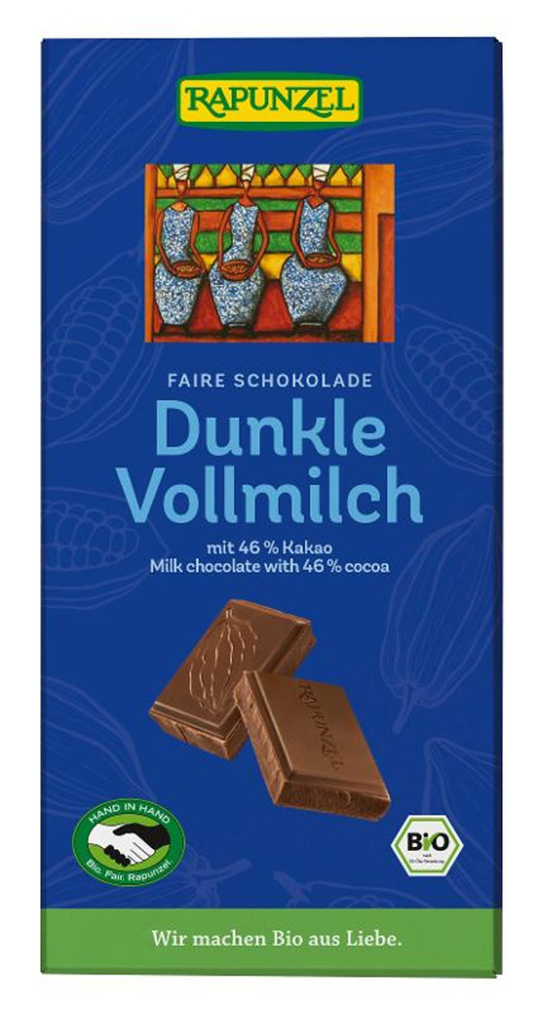 Produktfoto zu Dunkle Vollmilch Schoko 100g