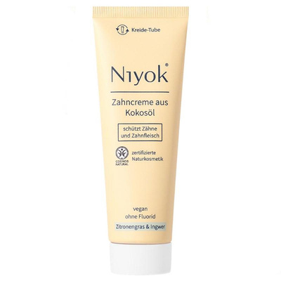 Produktfoto zu "Niyok" ZahncremeLemon&Ingwer"