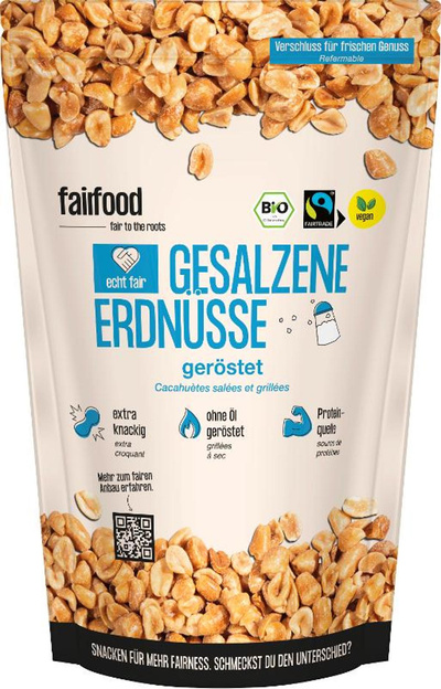 Produktfoto zu Erdnüsse geröstet und gesalzen
