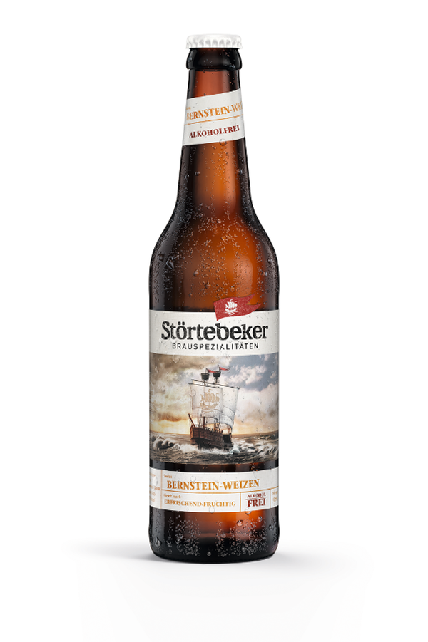 Produktfoto zu alk.frei Bernstein Weizen 0,5L