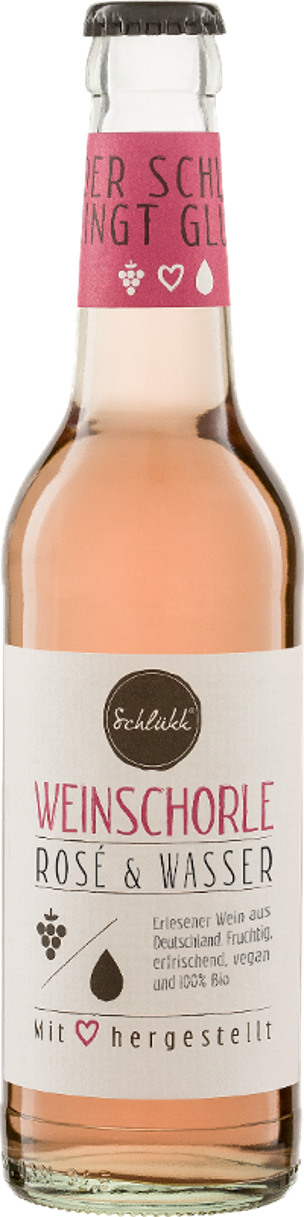 Produktfoto zu Schlükk Roséschorle 0,33Ltr