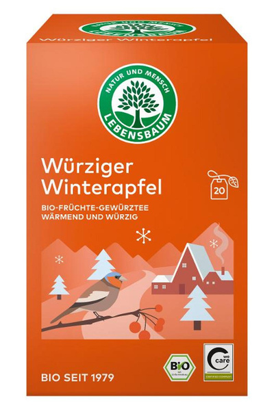 Produktfoto zu Würziger Winterapfel Tee