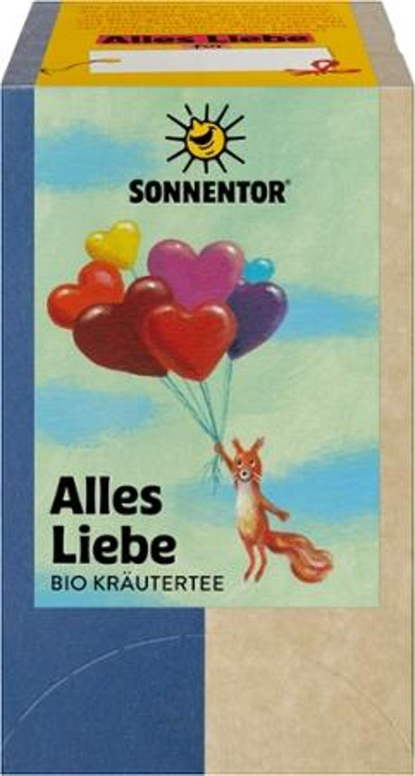 Produktfoto zu Tee "Alles Liebe" 18x1,5g