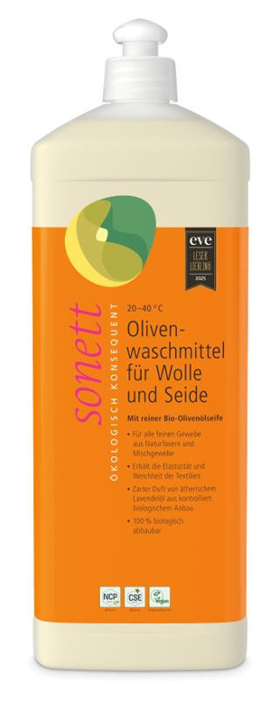 Produktfoto zu Olivenwaschmittel flüssig 1L