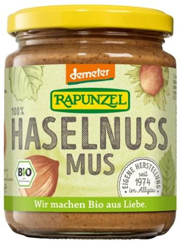 Produktfoto zu MUS Haselnuss, 250g
